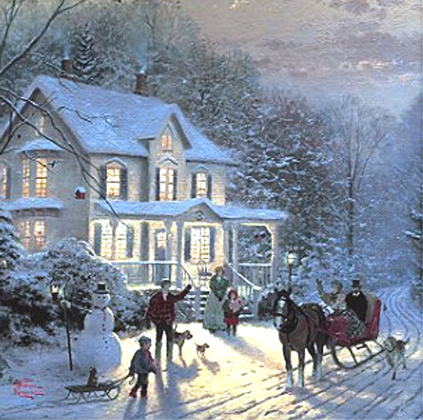 Thomas Kinkade Christmas